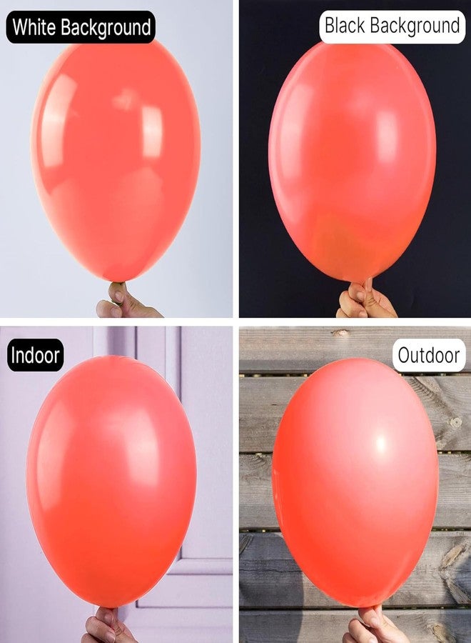 1iAM 50 Pieces Red Pastel Balloons for Decoration - Balloons for Birthday, Anniversary, Mehndi, Wedding, Retirement Party, Valentine's Day, Techer's Day Indoor, Outdoor Decoration - Image 4